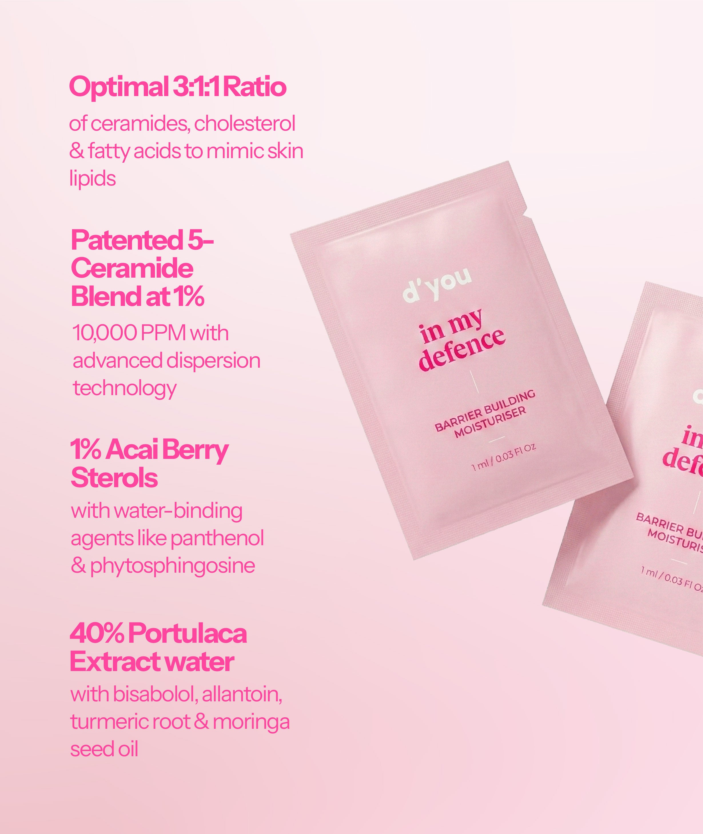 in my defence (sachets)