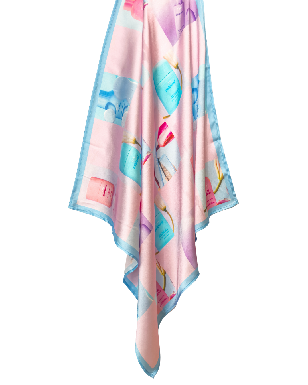 signature satin scarf