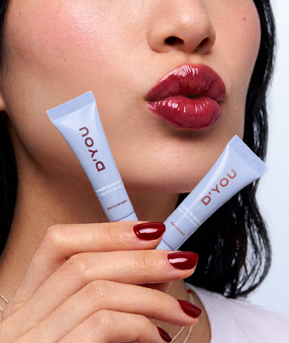 tinted tender lip nectar - The Duo on lips 54149771624742