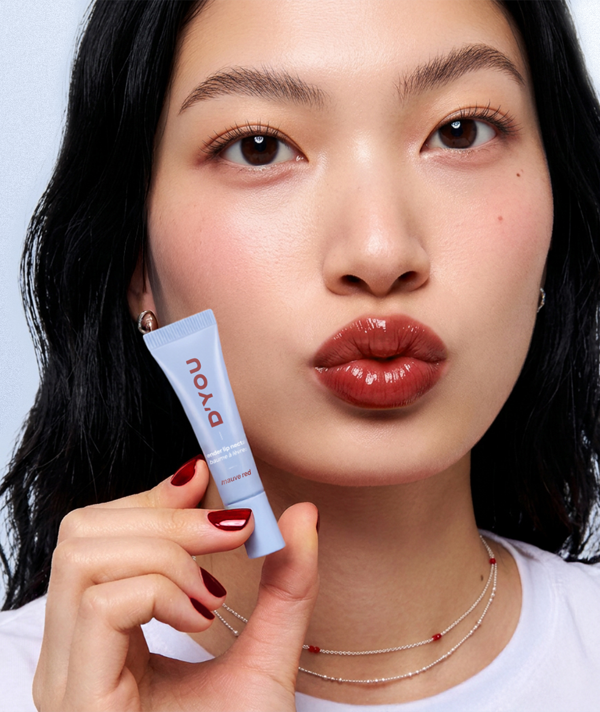 tinted tender lip nectar - Mauve Red shade 54149766742310