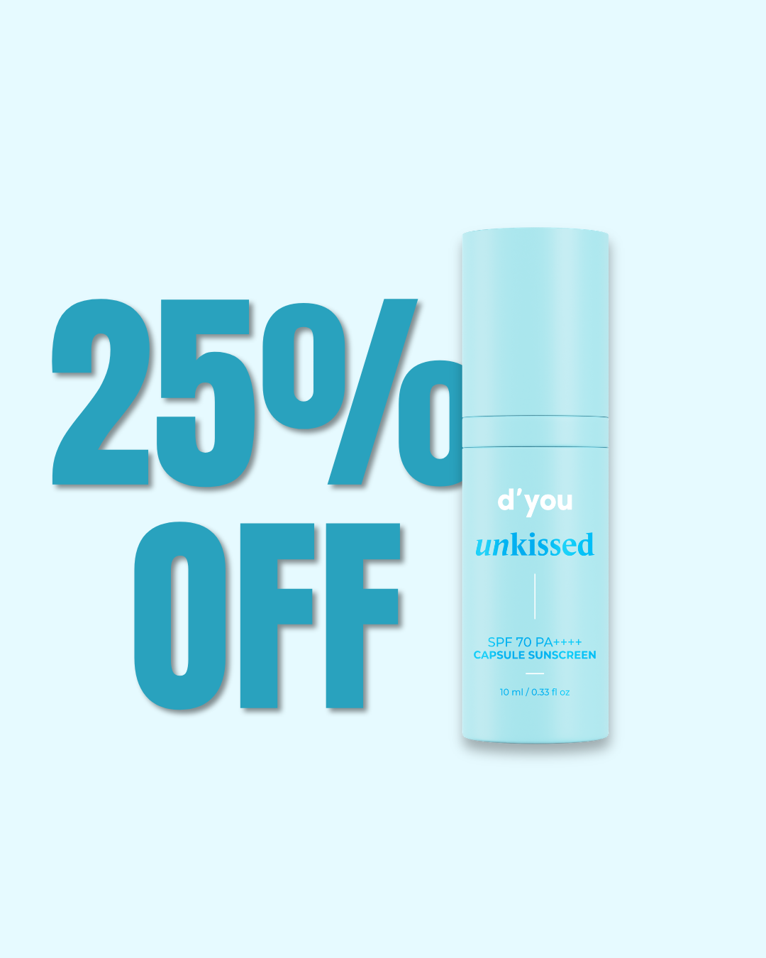 unkissed mini 25% OFF